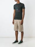 triangle print T-shirt
