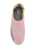 ribbed detail trainers 
