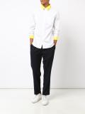 contrast shirt