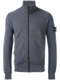 zipped cardigan