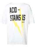 'Acid' print boxy T-shirt