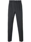 pleat detailing tailored trousers