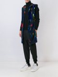 sleeveless hooded coat