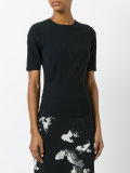 zip back T-shirt