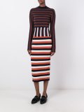 multi stripe dress