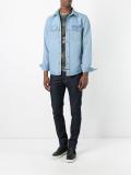 'Love' denim shirt