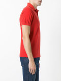 logo patch polo shirt