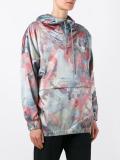 pastel camouflage print jacket