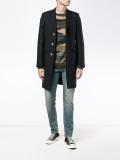military button coat