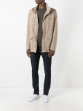 roll neck padded jacket 