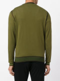 contrast cardigan