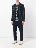 checked blazer 