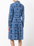 belted shirt dress