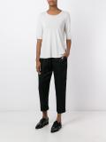 raw hem top