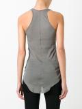 curved hem tank top