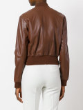 Sorbet leather bomber jacket