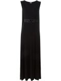 belted long dress