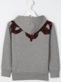 snake print  hoodie 