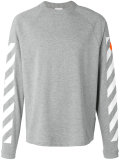 sleeve panel sweatshirt 