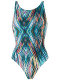 all-over print swimsuit