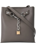 ALEXANDER WANG 20H0049 MINK GREY ??? Leather/Fur/Exotic Skins->Calf Leather