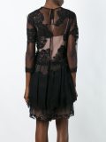 sheer lace dress