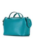 striped detachable strap tote