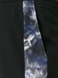 printed sides tailored trousers