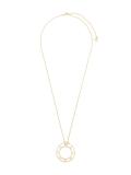 cristal hoop necklace