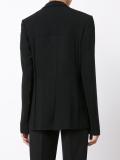 lace panel blazer