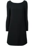 scoop back dress