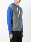 Versace Gym logo two tone hoodie