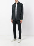 buttoned denim shirt