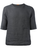 chest pocket boxy T-shirt