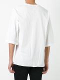 flared sleeves T-shirt