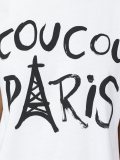'Cou Cou Paris'印花T恤