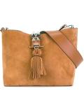 tassel detailing shoulder bag