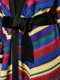 chevron long cardigan