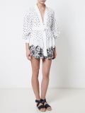 Empire Apron Mini Skirt