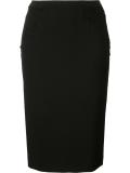 lace detailing pencil skirt