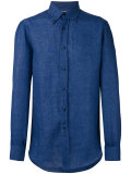 buttoned down collar shirt