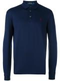 longsleeved polo shirt