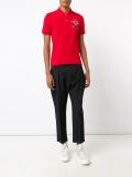 Lacoste x Jean-Paul Goude标志印花polo衫