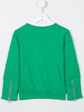 logo cloud patch sweatshirt