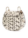 snakeskin Drew shoulder bag