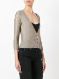 knit buttoned cardigan 