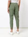 cropped track pants