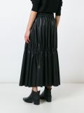 long ruffled skirt