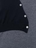 'Faux Cardigan' sweater