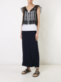 lace patchwork blouse 